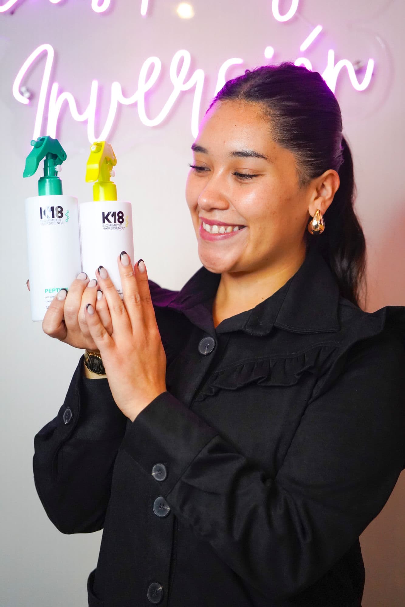Productos K18 en Espacio Cafuné
